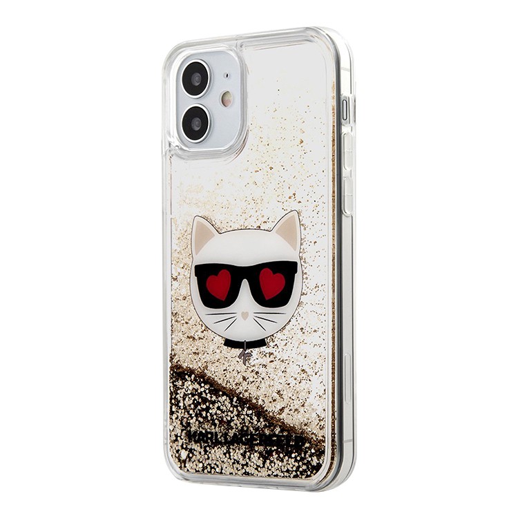 Karl Lagerfeld maska Choupette Liquid Glitter Hearts