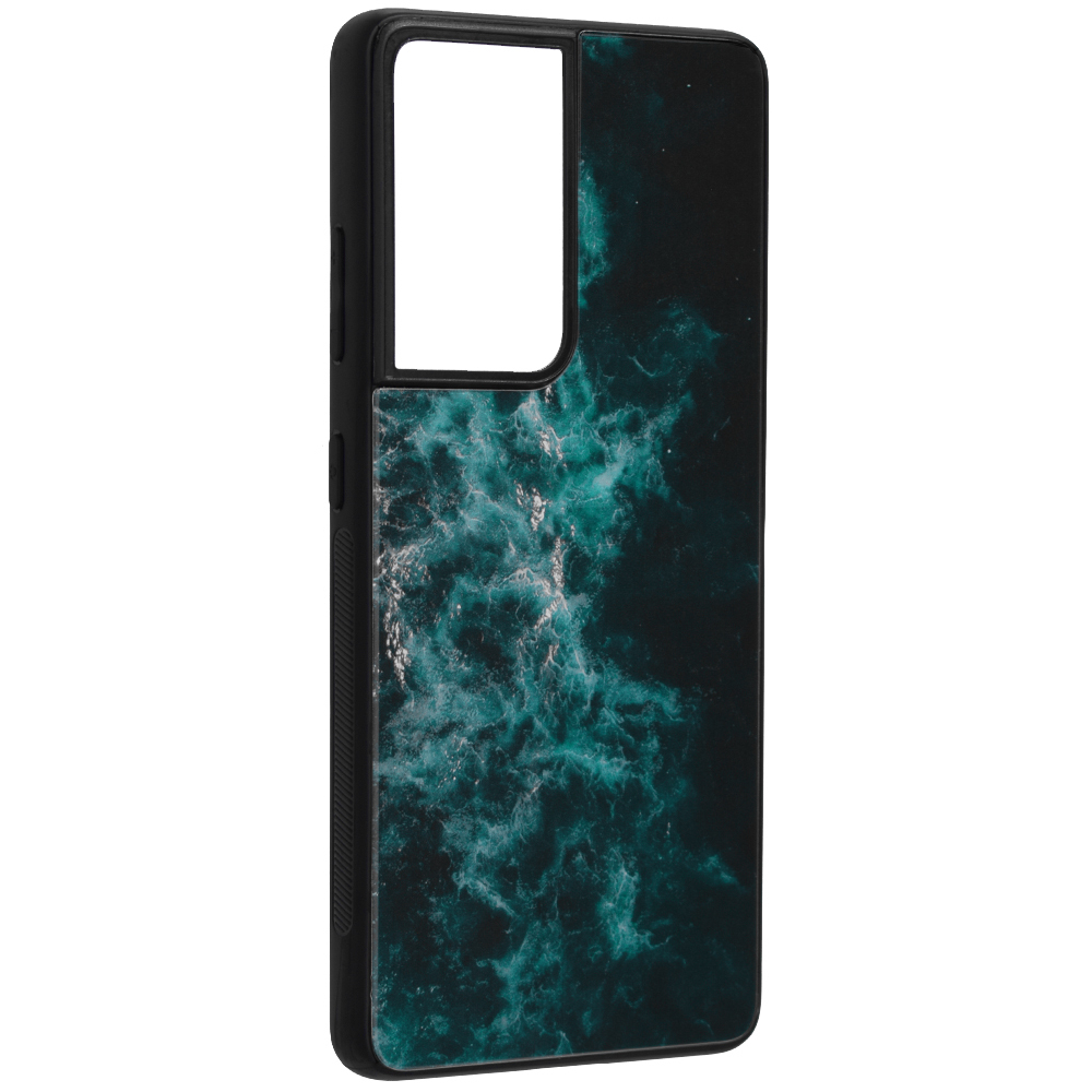 Maska Glaze Blue Nebula