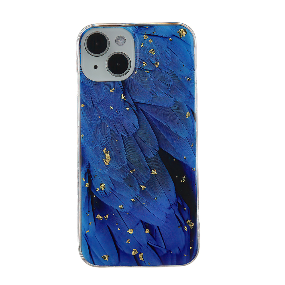 Maska Golden Particles Blue Wing
