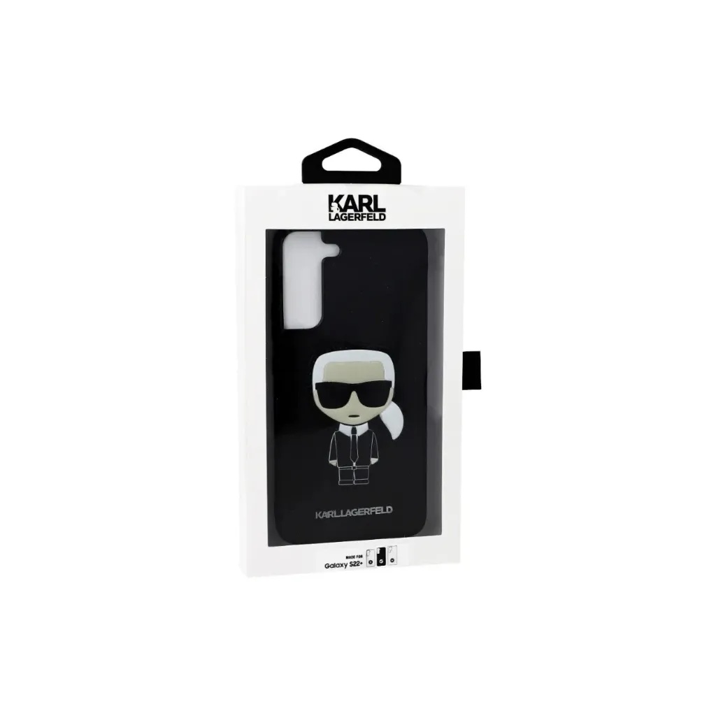Karl Lagerfeld maska Ikonik Patch Saffiano3.webp