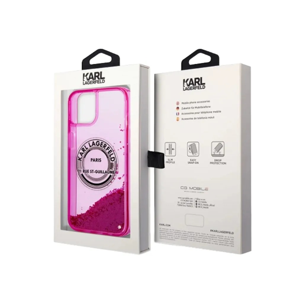 Karl Lagerfeld maska Liquid Glitter Round RSG Logo_4.webp