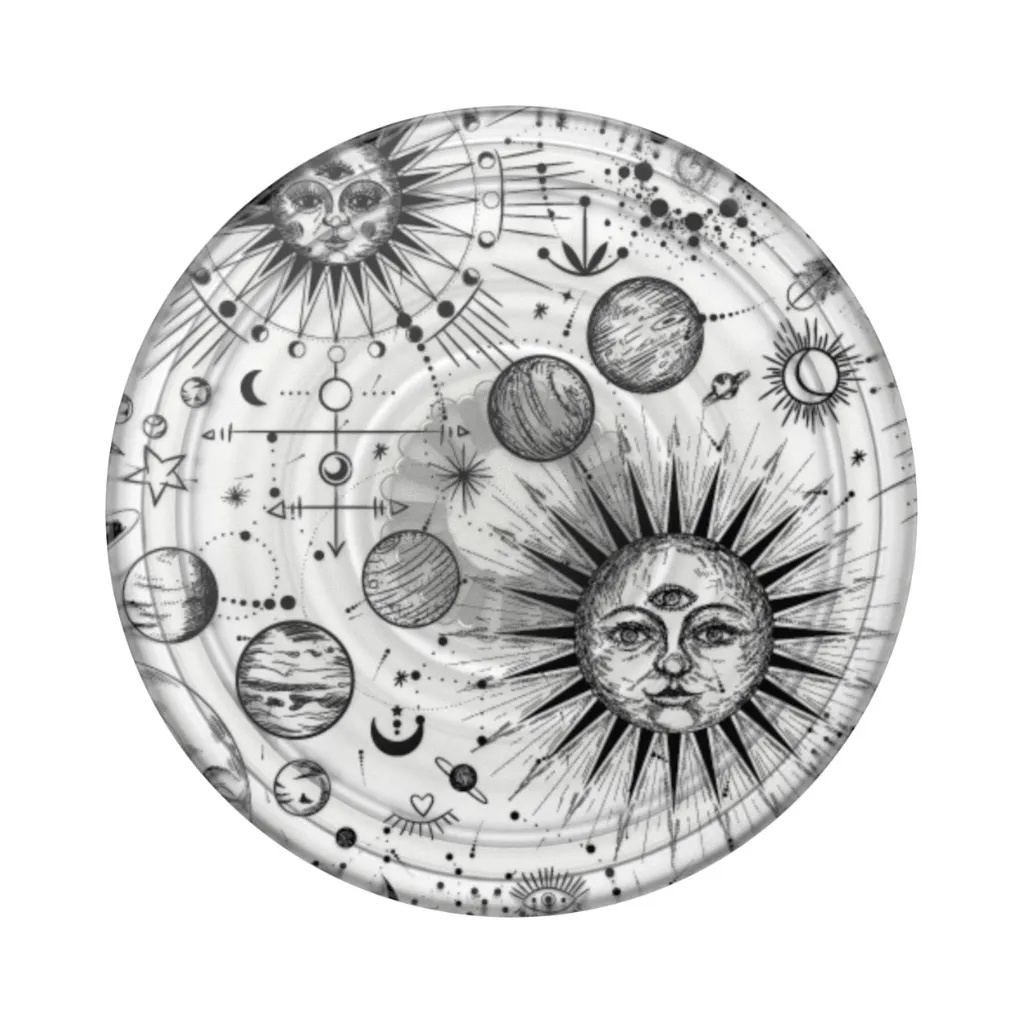 PopSockets držač za mobitel PlantCore Black Leopard