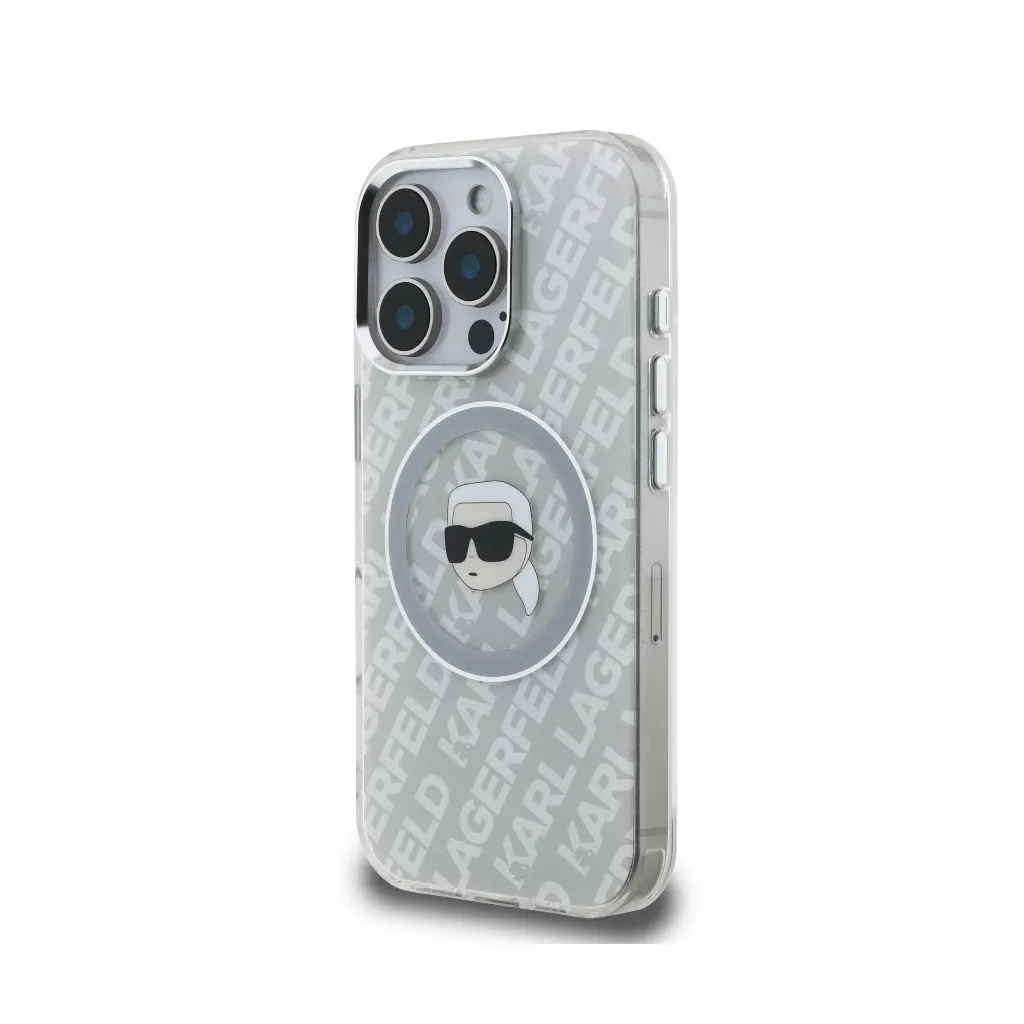 Karl Lagerfeld maska Head Glitter Logo MagSafe