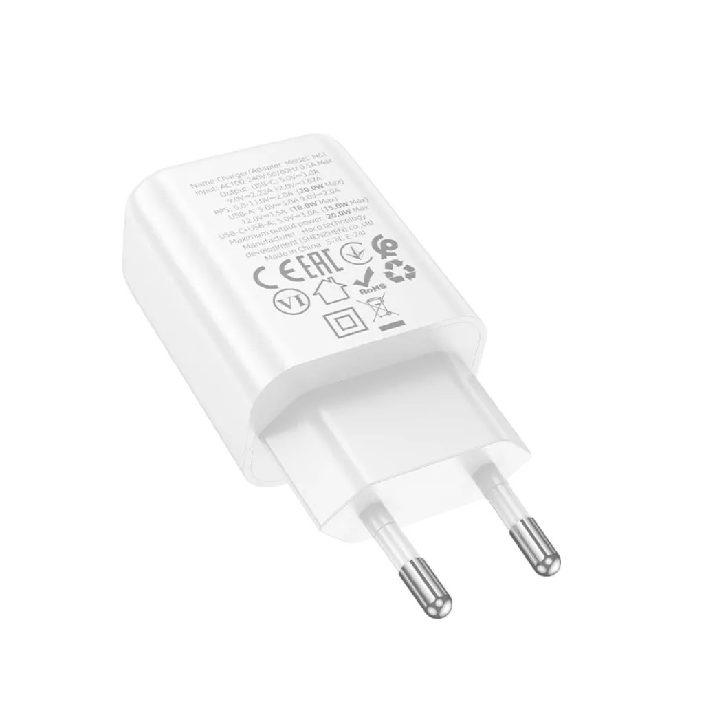 HOCO punjač N61 20W USB C