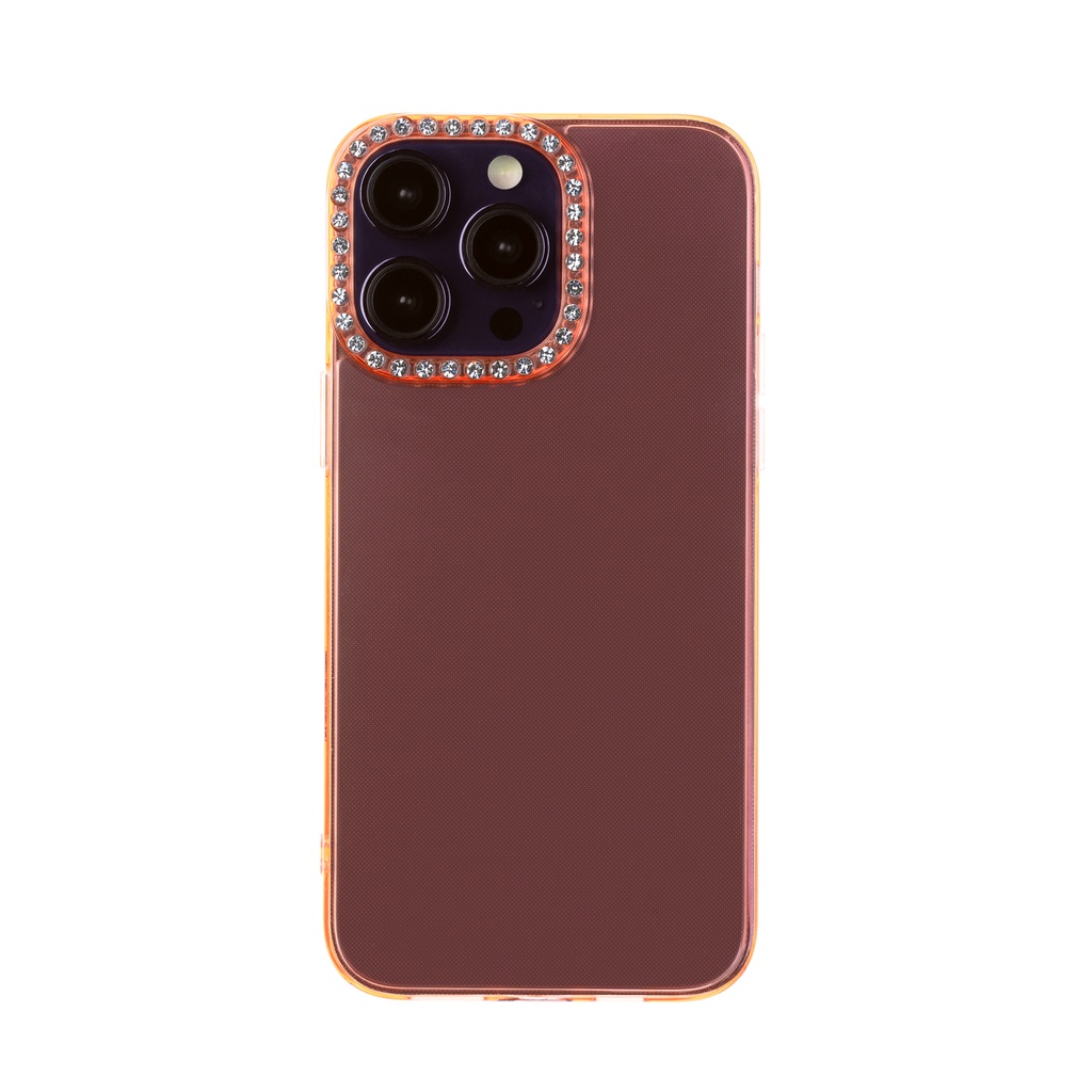 Silicone Case Glitter Lens Frame