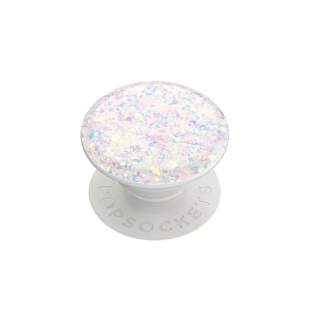 PopSockets Phone Holder Iridescent Confetti White