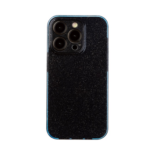 Silicone Case Shine (iPhone 12 Pro, black)