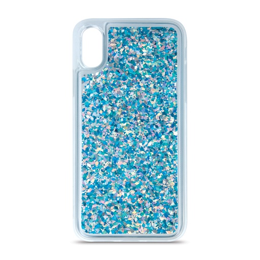 Phone Case Liquid Glitter Diamond (Samsung S23 Ultra, blue)