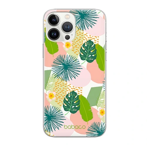 Babaco Phone Case Plants 012 (Samsung S23 Ultra, pink/green)