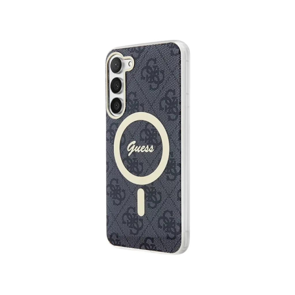 Guess maska MagSafe Gold Ring 4G Pattern