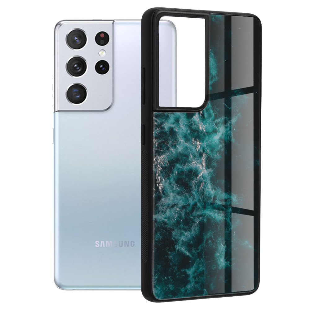 Maska Glaze Blue Nebula