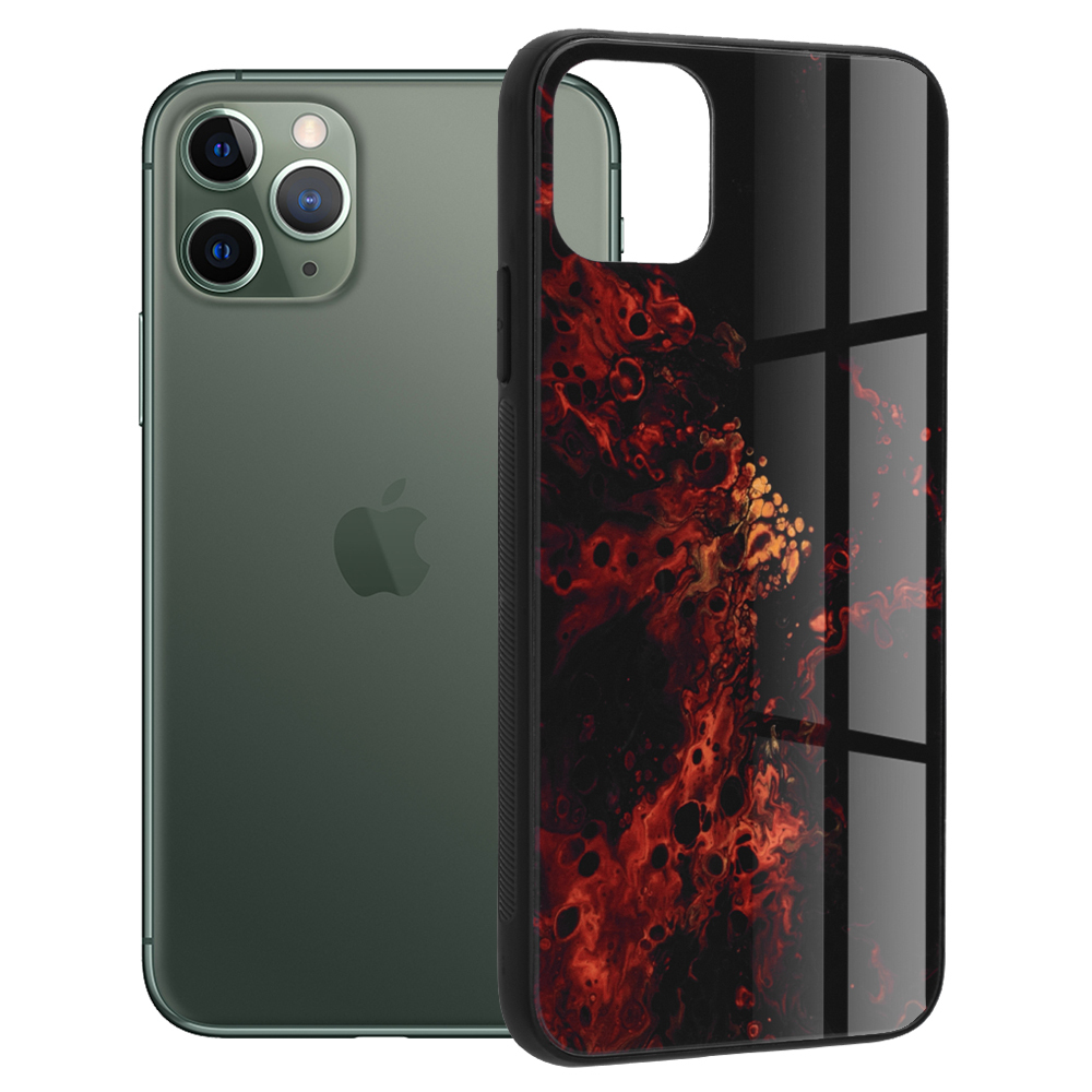 Phone Case Glaze Red Nebula