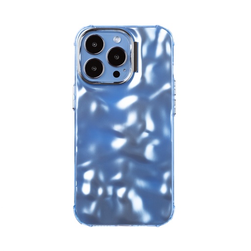 Phone Case Nacre Effect (iPhone 14 Pro, blue)