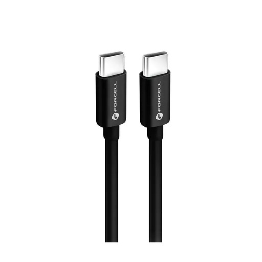 Forcell kabel C338 USB C (crno, 1 m)