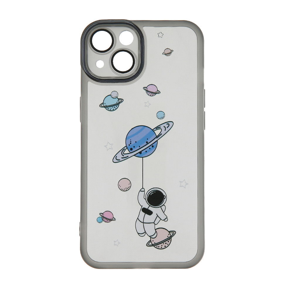 Silicone Case Trendy Space Moon