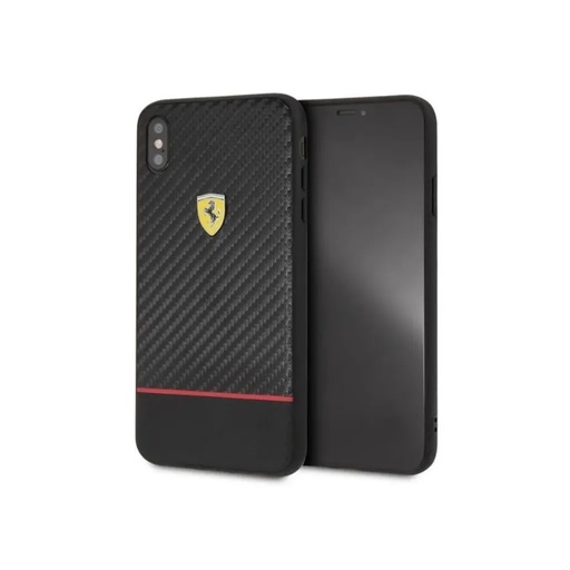 Ferrari maska Carbon Matte Bottom Part (iPhone XR, crno)