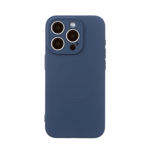 Silicone Case MagSafe Monochrome (iPhone 14 Pro Max, dark blue)