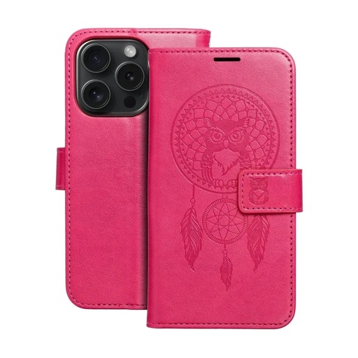 Bookcase Mezzo Dreamcatcher (iPhone 15 Pro, dark pink)