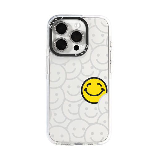 Phone Case Pattern Happy (Samsung S24 Ultra, transparent)