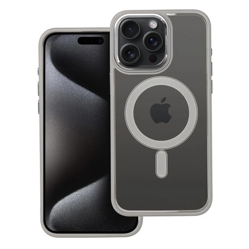 Phone Case MagSafe Colour Edge (iPhone 16 Plus, grey)