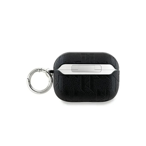 Karl Lagerfeld AirPods Case K&C Heads Pin Monogram (AirPods 3, black)