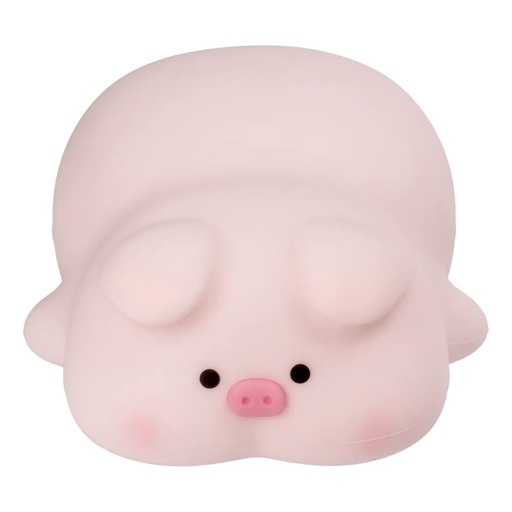 Silikonska lampa Piggy (ružičasto)