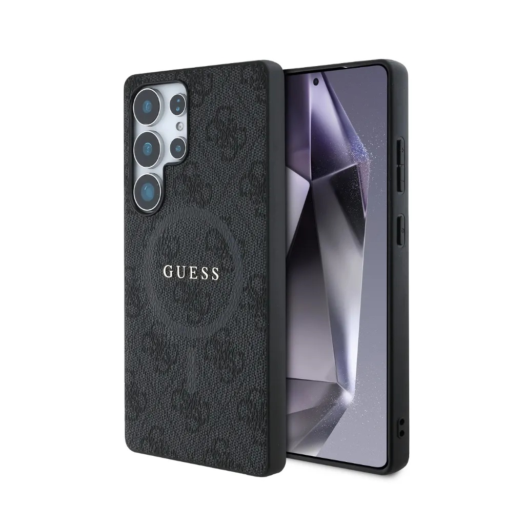Guess Phone Case MagSafe 4G Pattern Classic Logo