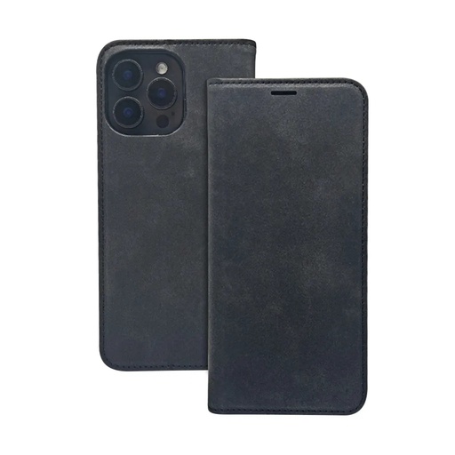 Preklopna maska Suede (Samsung A26, crno)