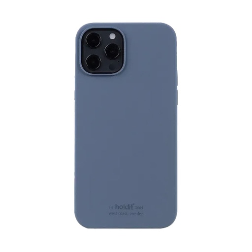 holdit Phone Case Silicone Case (iPhone 15 Pro, dark blue)