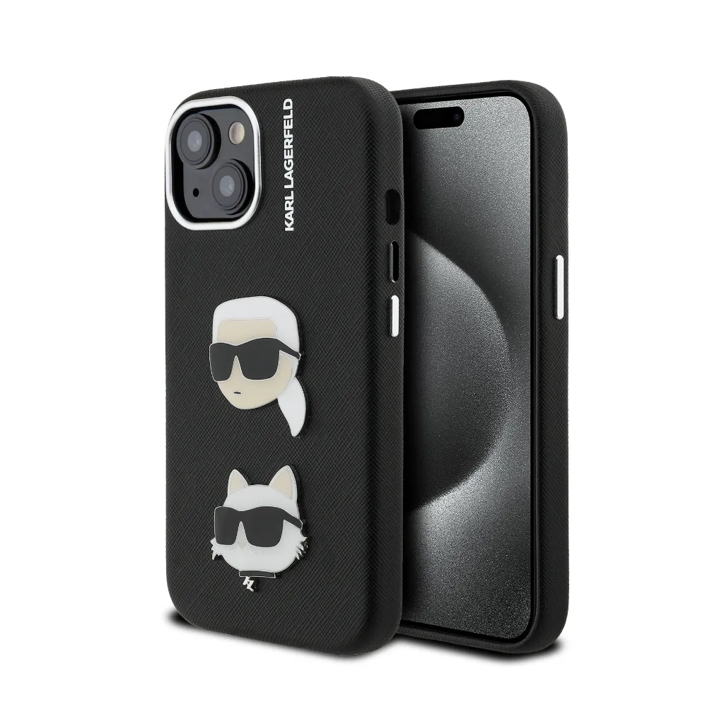 Karl Lagerfeld maska Grained K&C Heads Pin