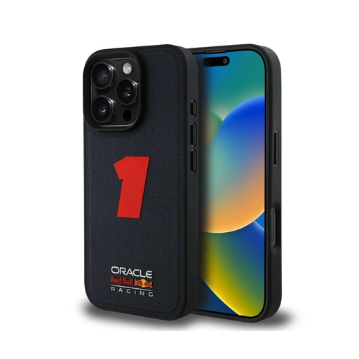 Red Bull maska MagSafe Meshed Driver No. 1 (iPhone 16 Pro, tamno plavo)