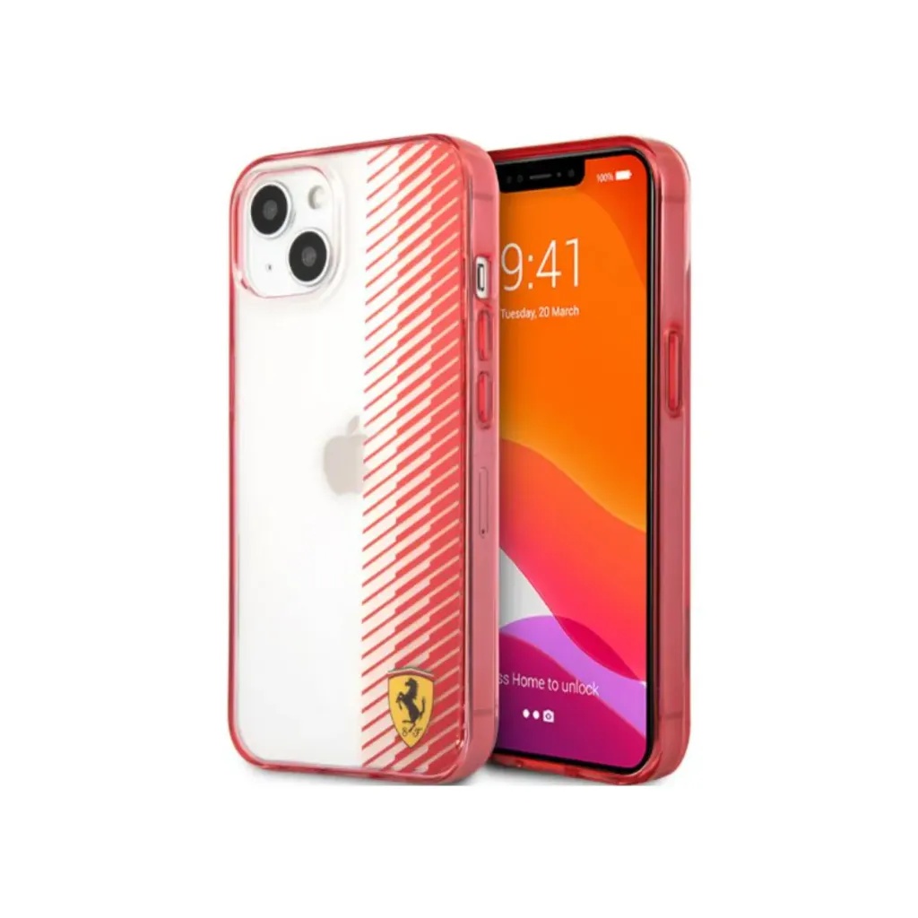 Ferrari maska Gradient Print Red