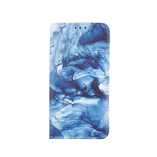 Bookcase Watercolor Smoke (iPhone 13 Pro, red/dark blue)