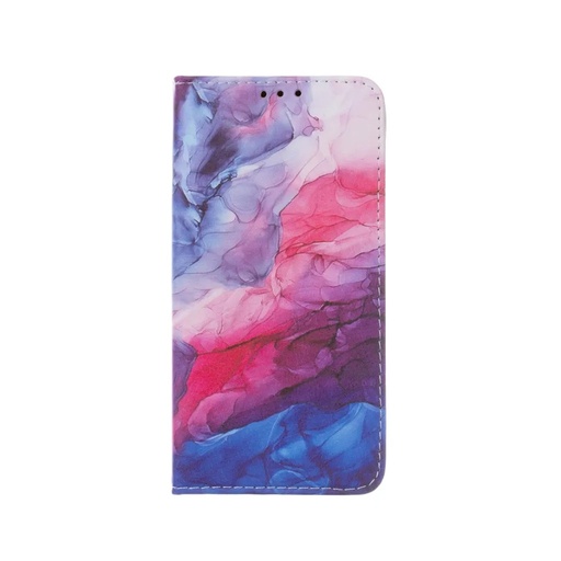 Bookcase Watercolor Smoke (iPhone 13 Pro, blue/purple)