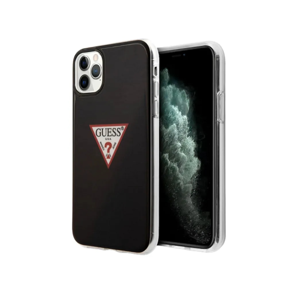 Guess Phone Case Red Triangle Logo