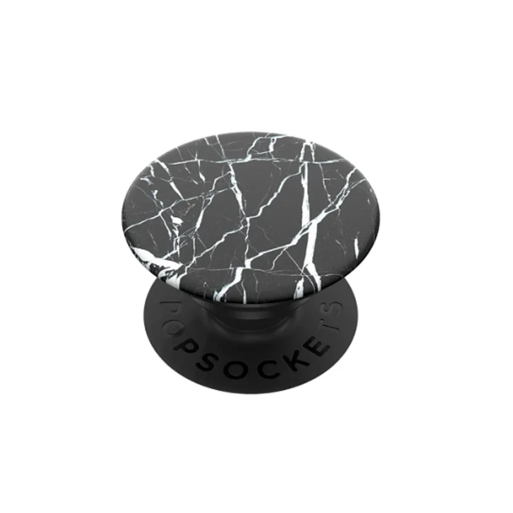 PopSockets Phone Holder Black Marble